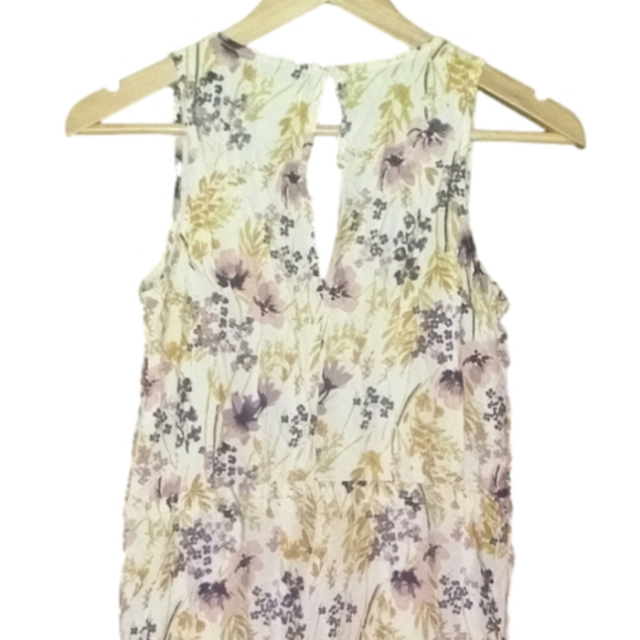 Old Navy Summery Floral Pantsuit Sz XS - Picture 6 of 7